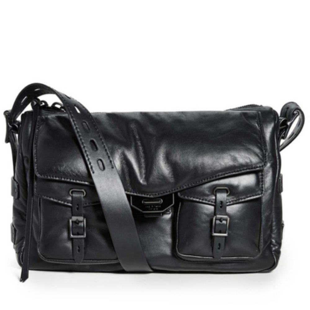 Rag & Bone Large Field Messenger Puffer Bag